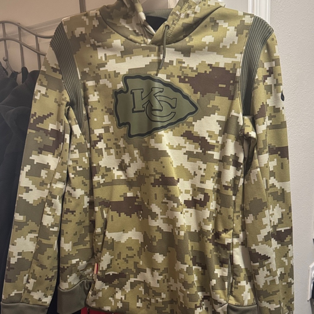 Nike Women's Olive Camo Hoodie